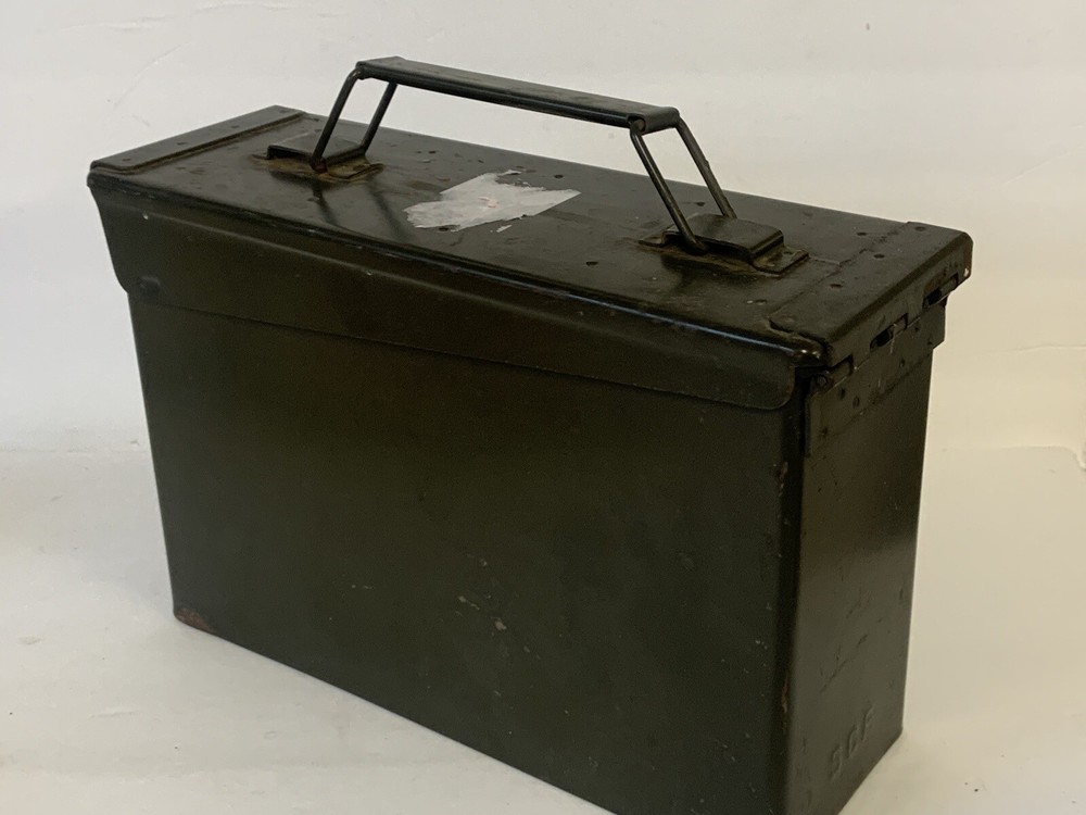 Vintage U.S. Military Ammo Box ~ Empty Case