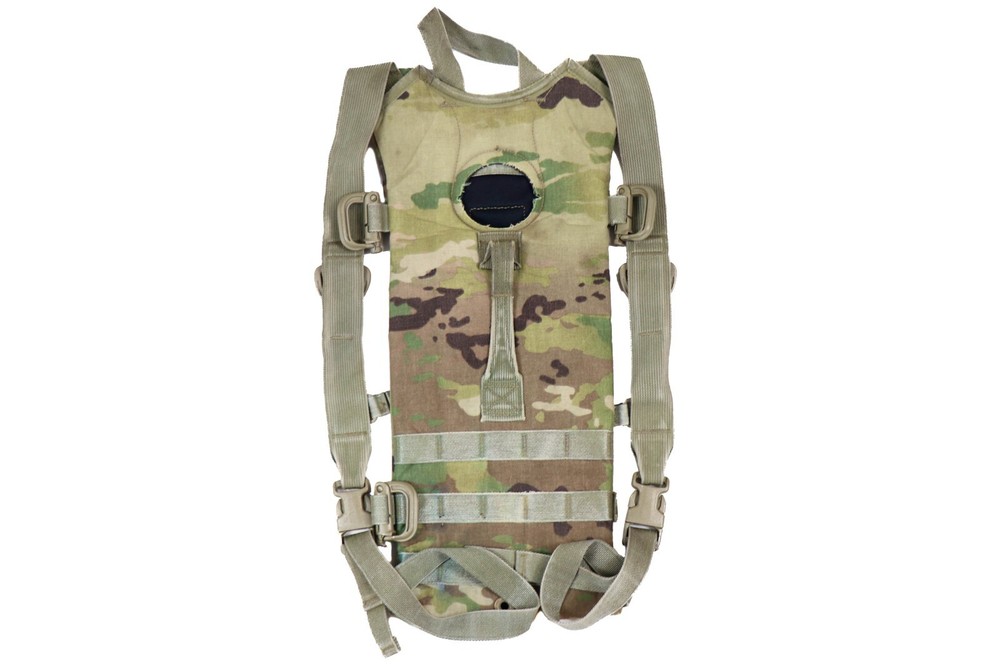 US Army OCP Multicam Molle II Hydration System Carrier Water Backpack No Bladder