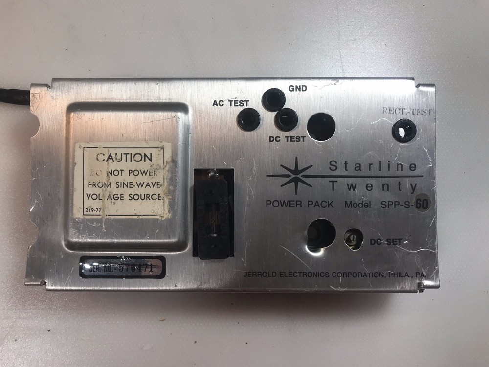 Jerrold SPP-S-60 Power Supply