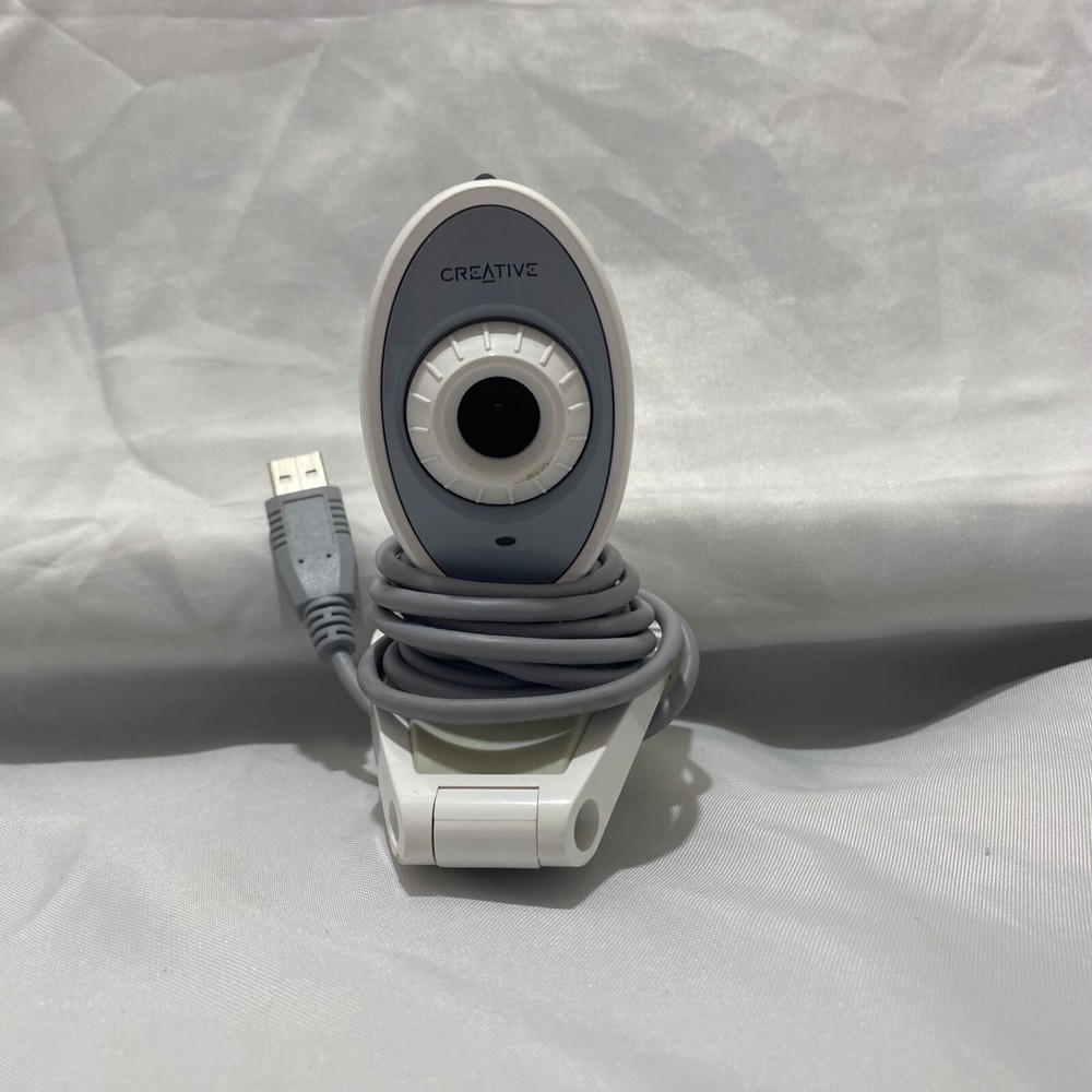Creative Labs VF 0040 Instant USB 2.0 Web Cam White Grey
