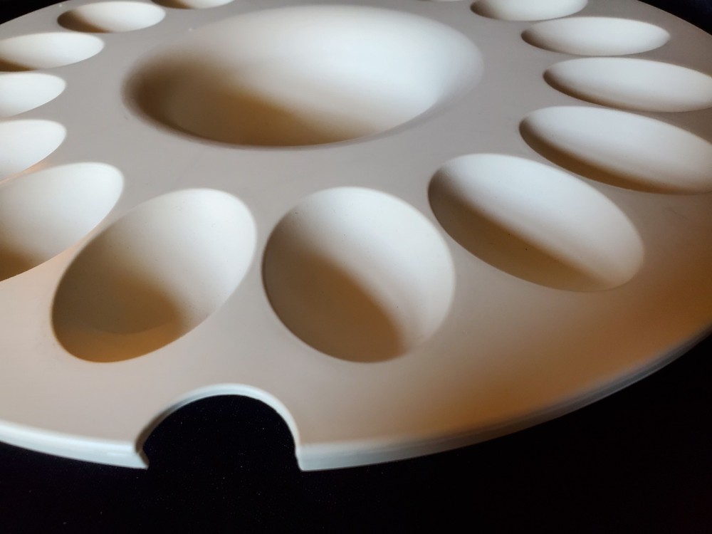 Longaberger 40233 Serve Around 16-Egg Tray Insert Deviled Egg Basket Insert