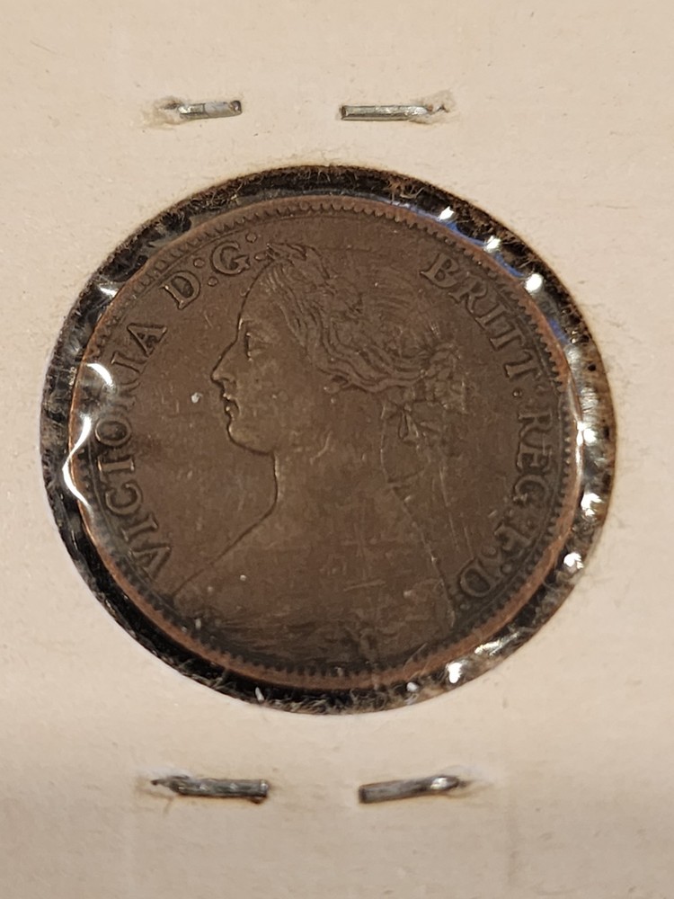 1861 Nova Scotia Half Cent Coin