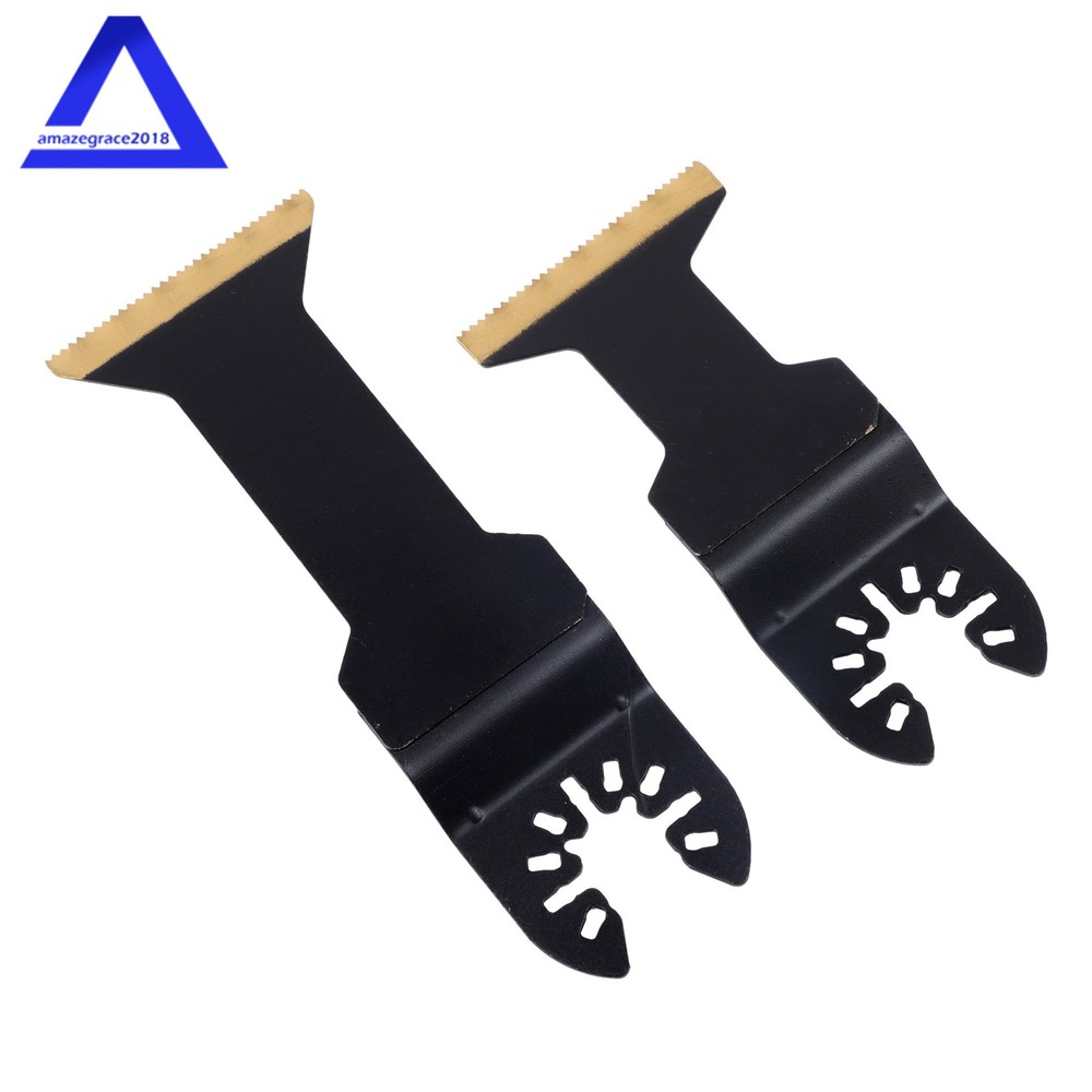 12Pack 2 Type Professional Multitool Plated Oscillating Tool Saw Blade For Wood