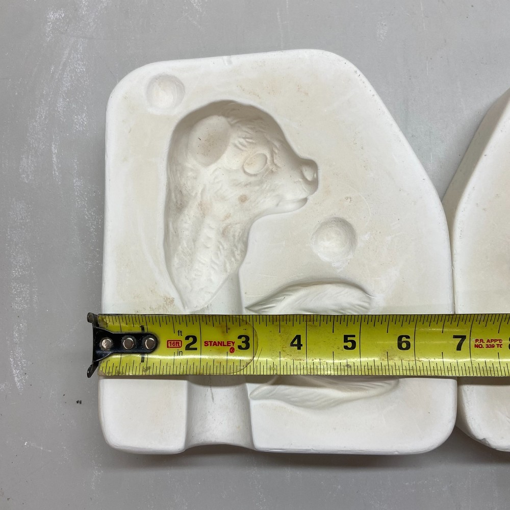 Ceramic Slip Casting Mold Animal Head Macky