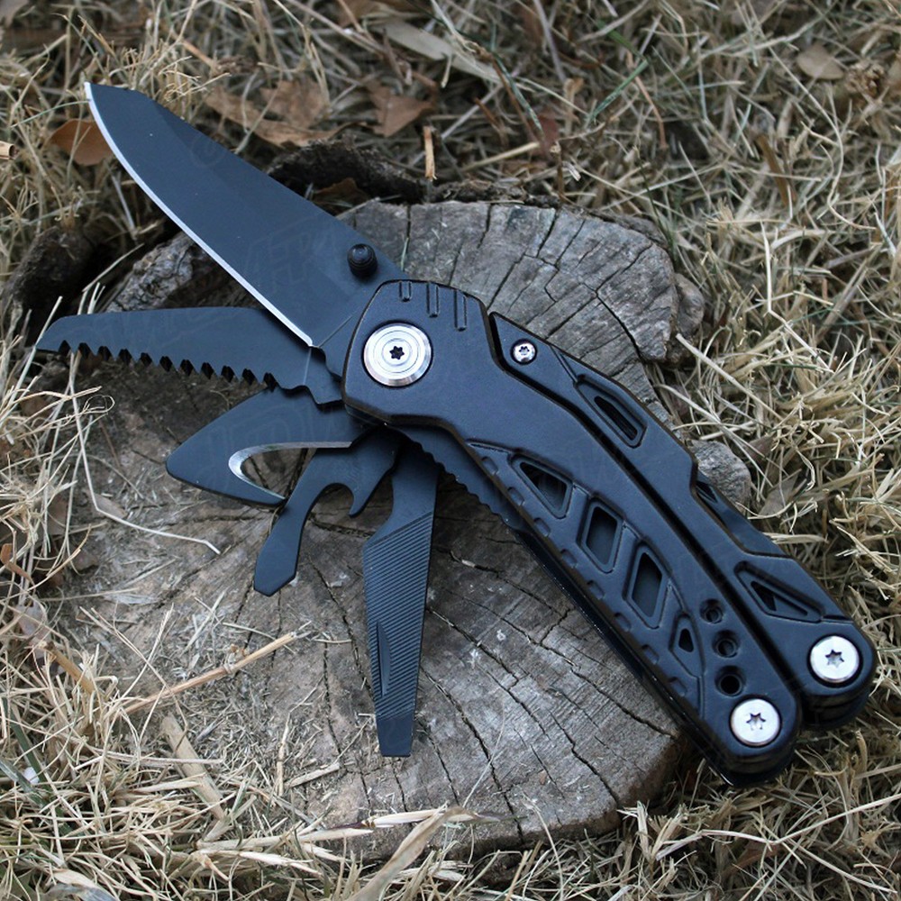 Outdoor Camping Emergency Tools Multifunction cutter with Multi-tool Pliers