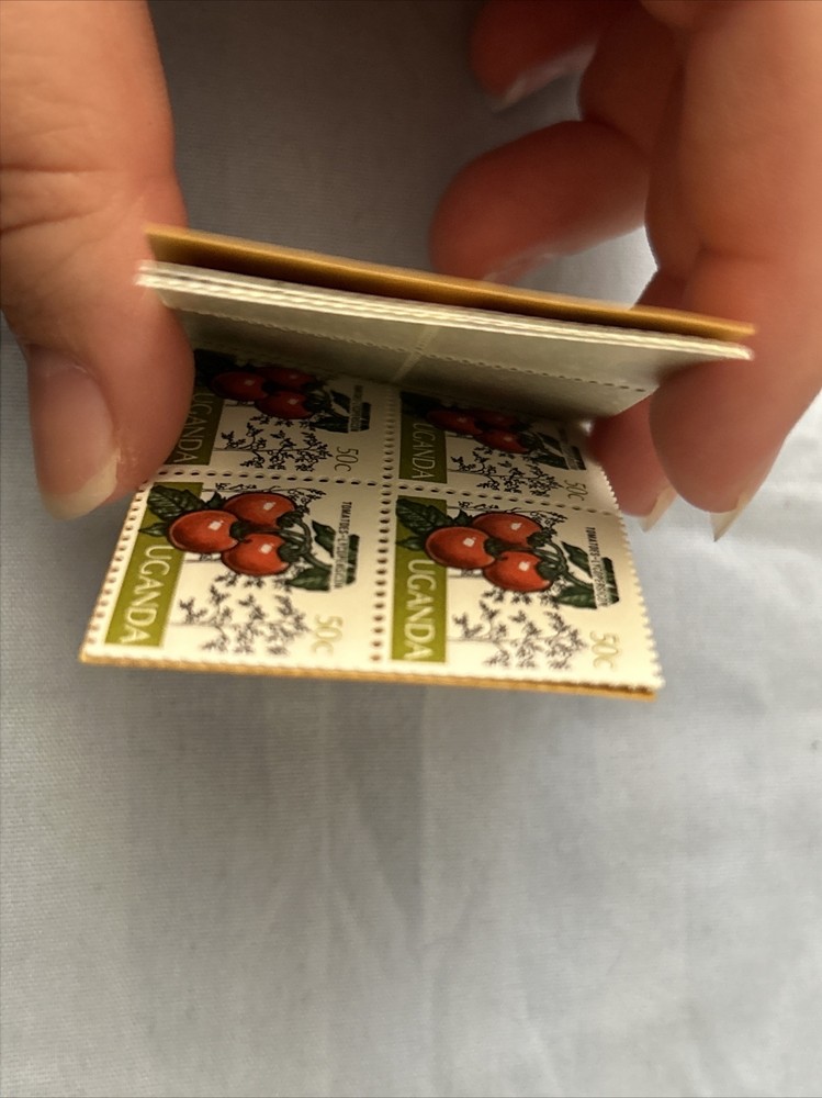 Vintage UGANDA POSTAGE STAMP BOOKLET