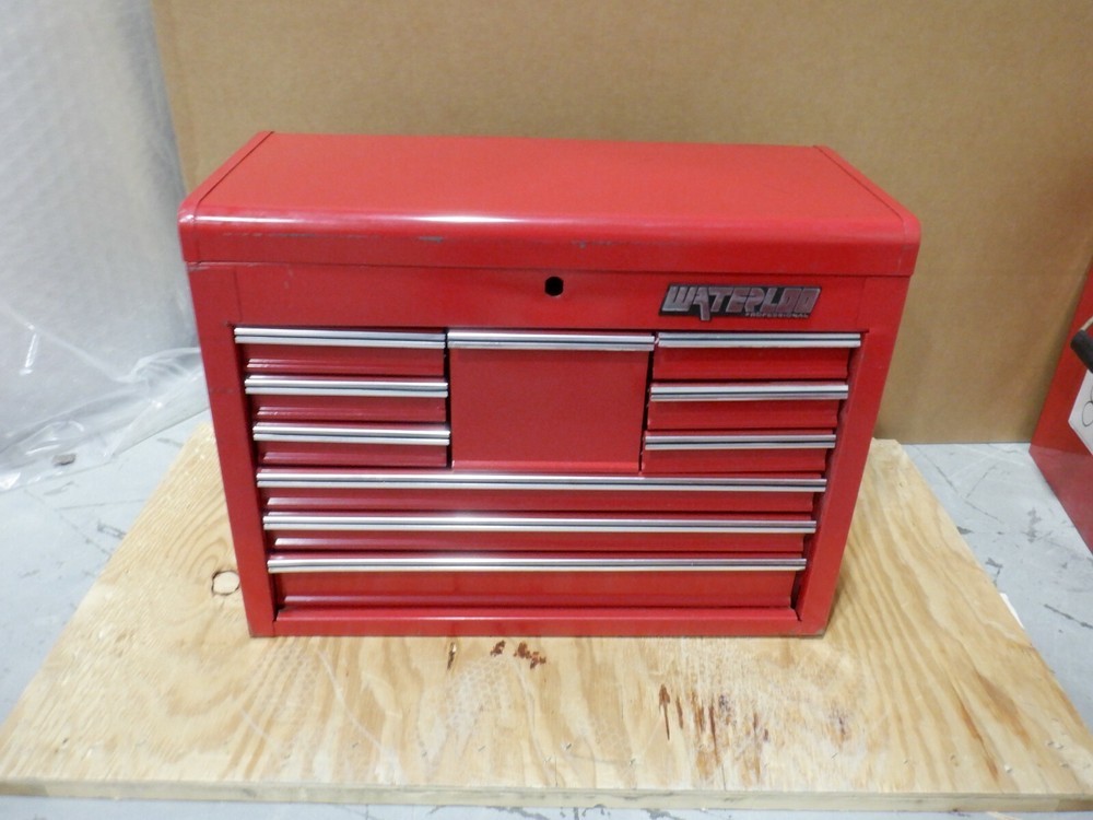 WATERLOO PROFESSIONAL WI-1000 10 DRAWER TOOLBOX NO LOCK