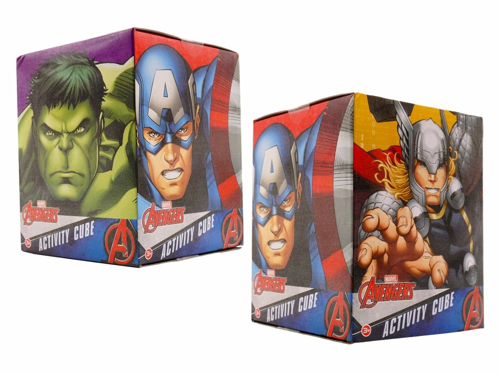 Avengers Color N Sticker Activity Cube (2 Pack) - Coloring and Activity Pages