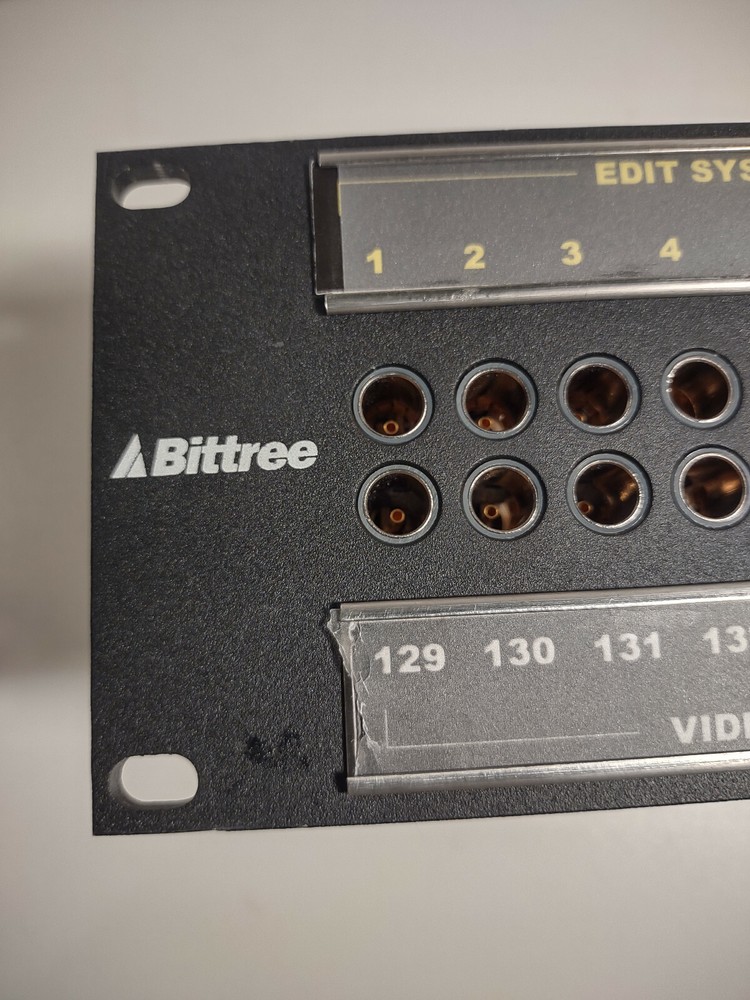 Bittree patchbay 2x32 point