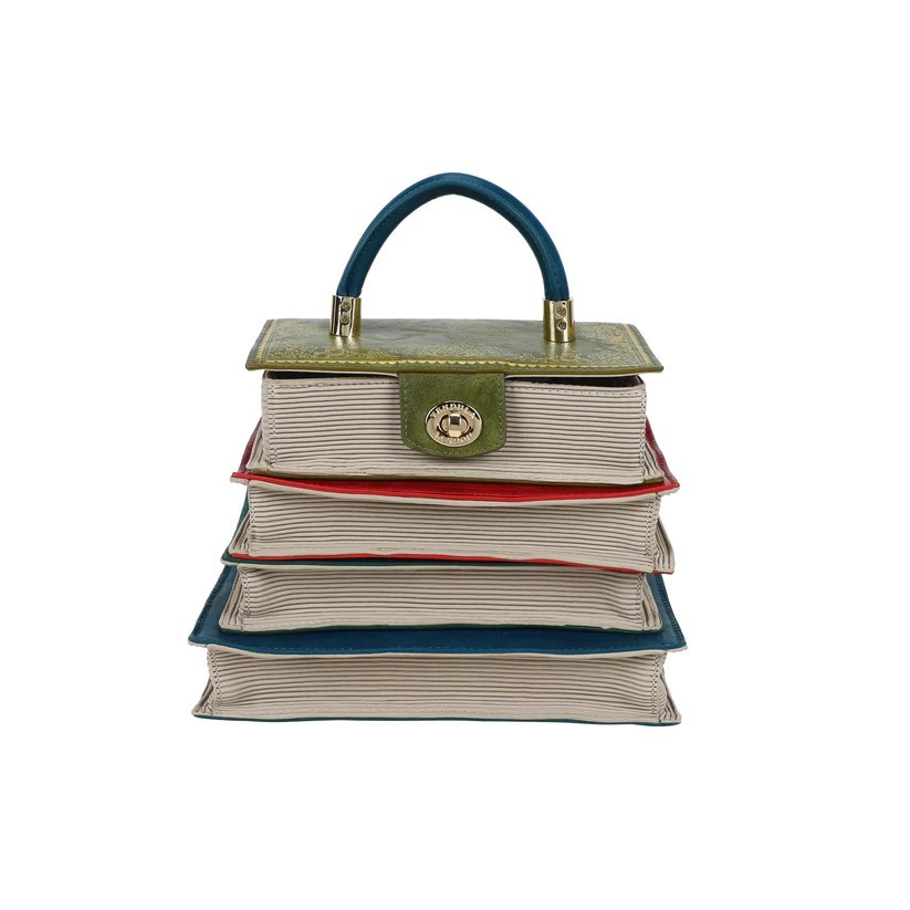 Vendula London Between the Covers Bookbinders Book Stack Bag