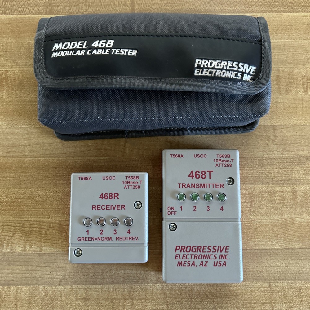 Progressive Model 468R Receiver & 468T Transmitter Tested