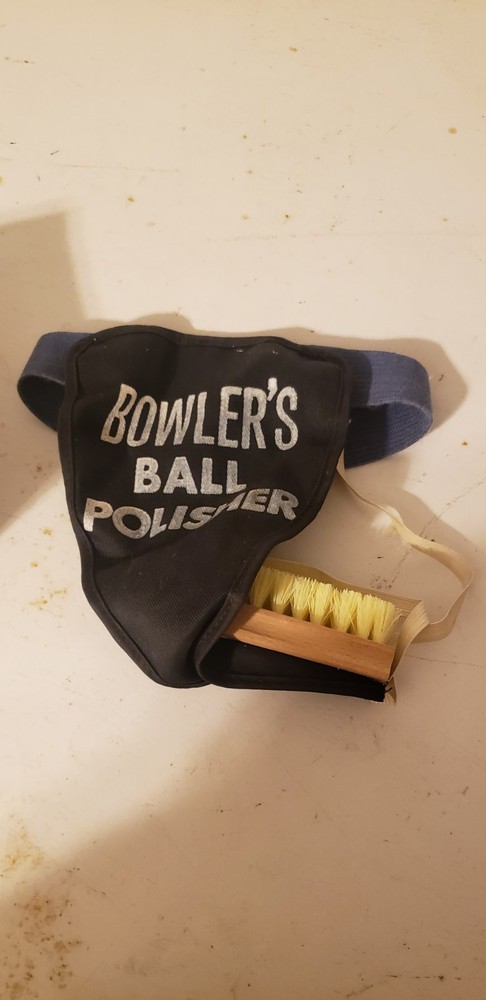 Practical Joke Bowler's Ball Polisher Vntage