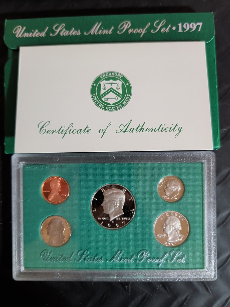 1997 us mint proof set