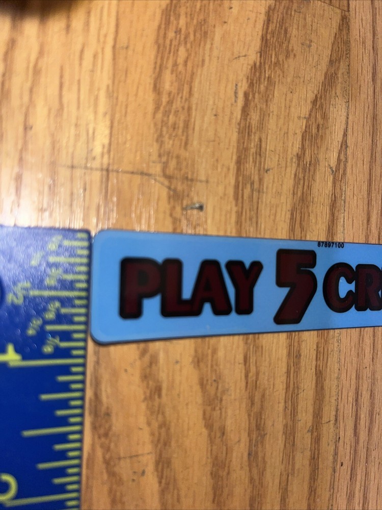 Play 5 Credits Decal New /BA