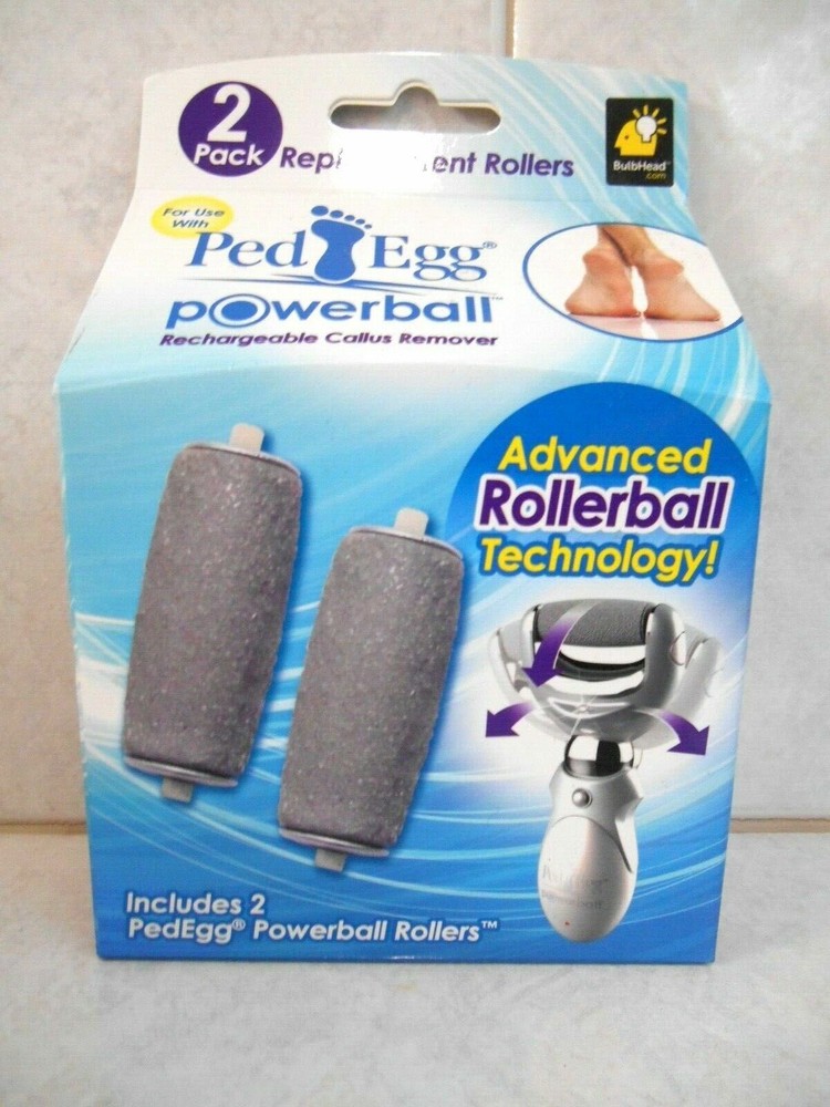 Ped egg power ball replacement rollers 2 pack original, retail box