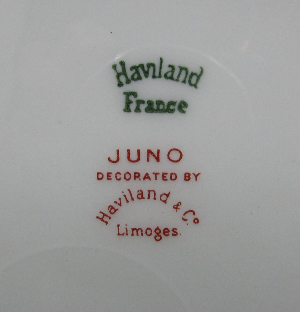 Haviland Juno Covered Sugar - Roses & Scrolls - Schleiger 729