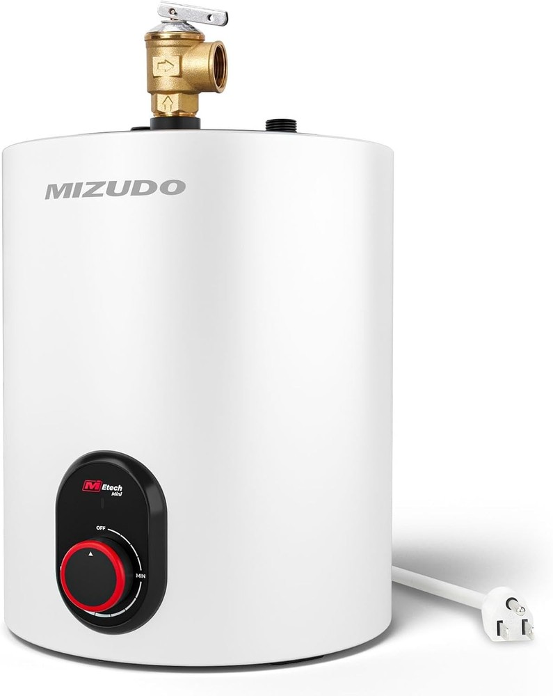 🔥1.5 Gallon Hot Water Heater Electric Mini Tank 120V Compact Storage Tank 1440W