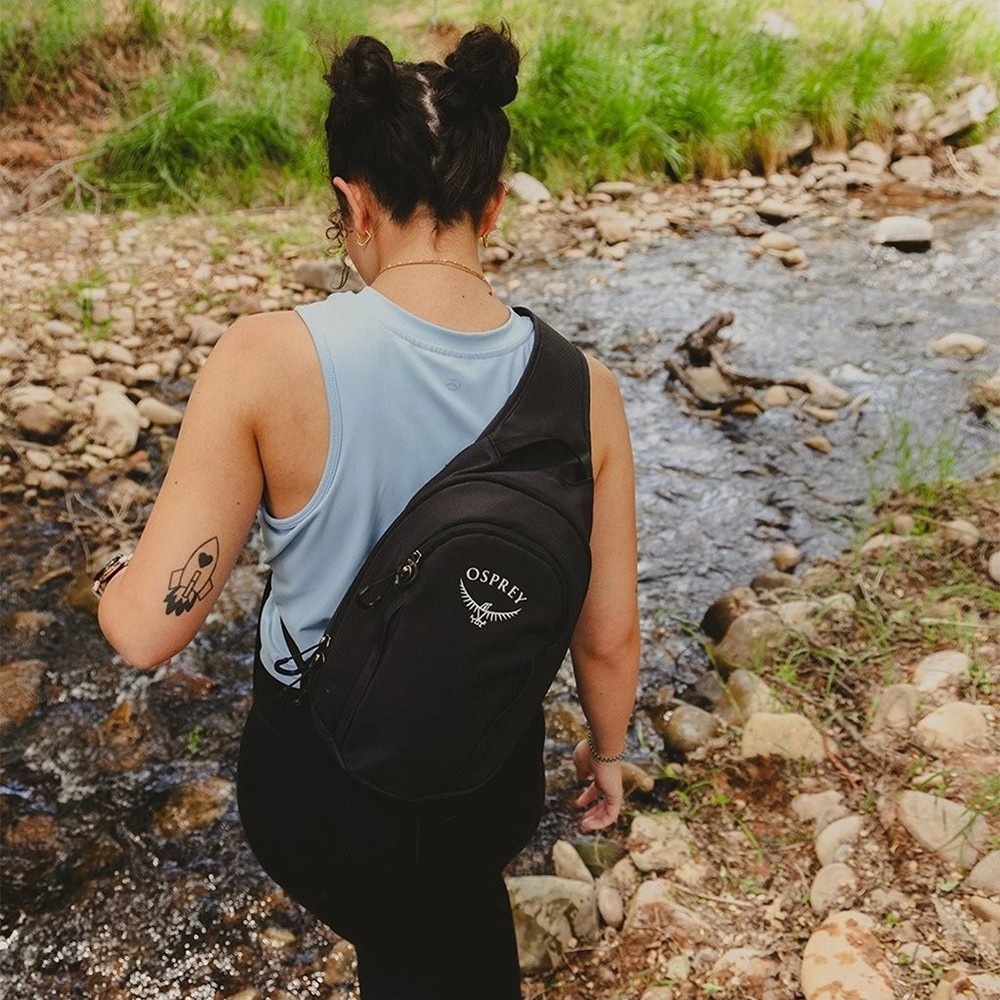 - Osprey Daylight Sling Backpack Ambidextrous 6 Litre, Black