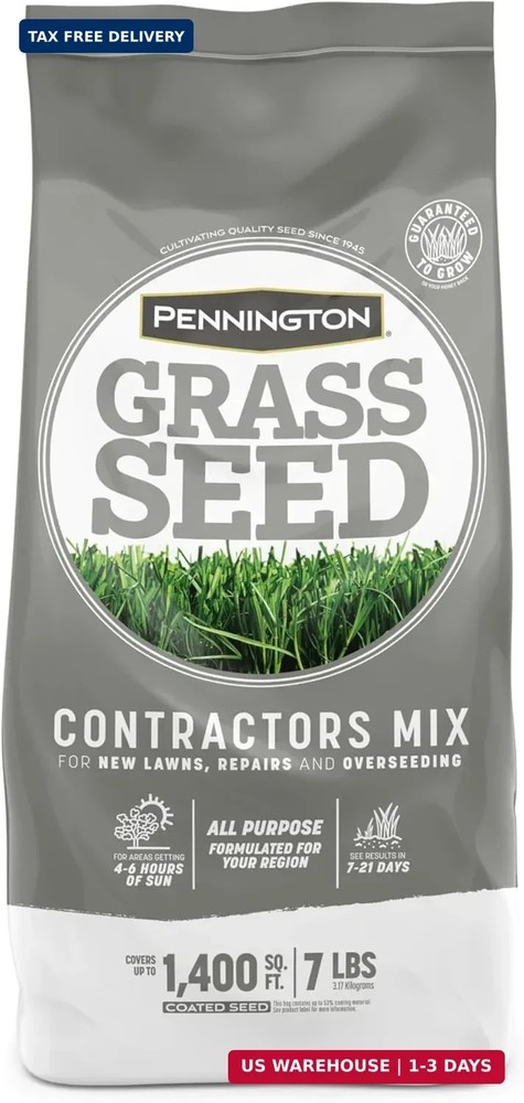 Pennington Contractors Grass Seed Mix Central 7 lb