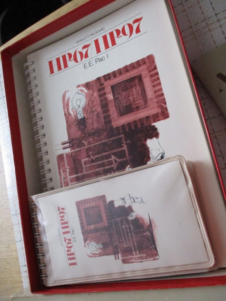 HP-67, HP-97 E.E. Pac 1 With cards, Boxed, REV 8/77