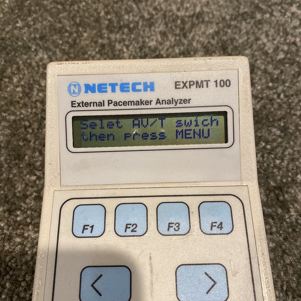Netech EXPMT 100 Digital Handheld External Pacemaker Analyzer Test EXCELLENT!