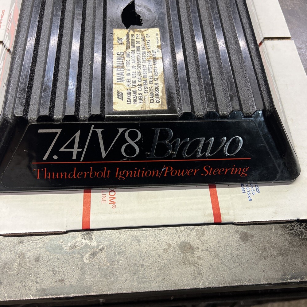 mercruiser 7.4 bravo engine cover