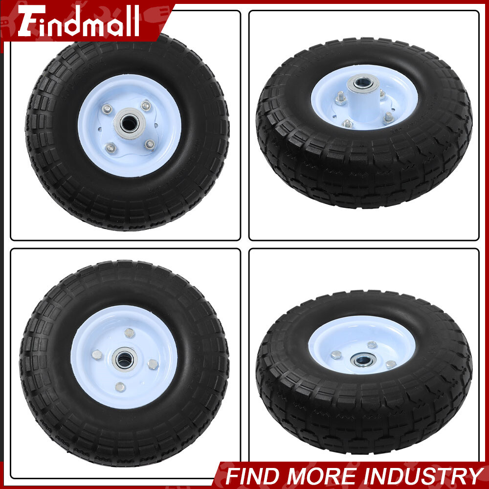 Wheel Kit for Honda Generator EU3000is Solid Never Flat Tires All Terrain