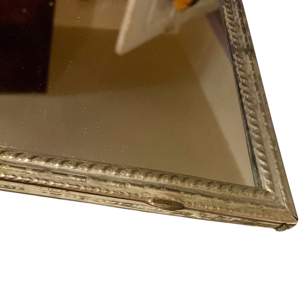 1940’s Standing Gold Framed Antique Mirror