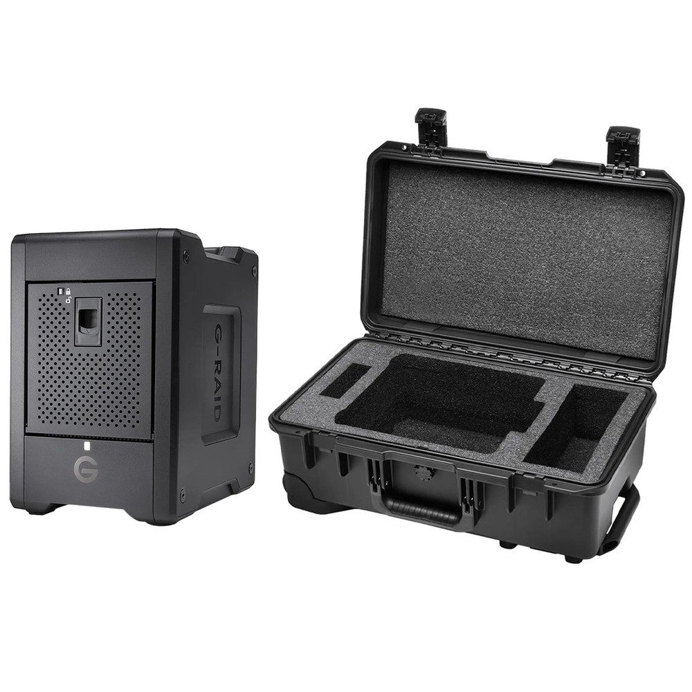 G-Drive Pelican iM2500 Storm Carry-On Case for G-RAID Shuttle 4 RAID Array with