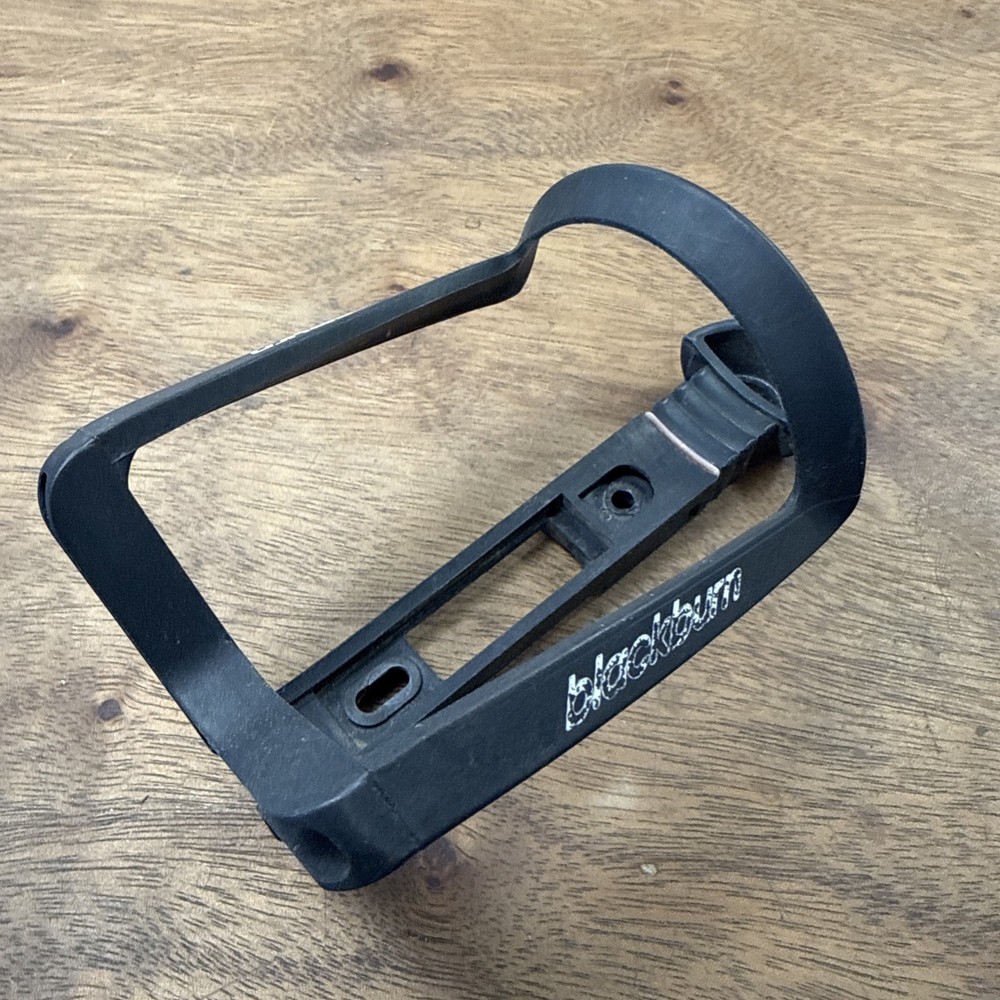 Vintage Blackburn Bicycle Water Bottle Cage Composite Black
