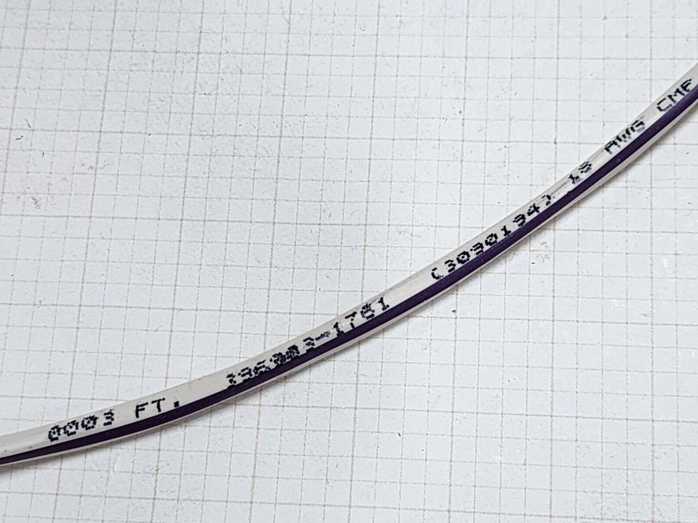 All Star Cable 18/2C Shielded Plenum Control/Security Cable White/Purple /100ft