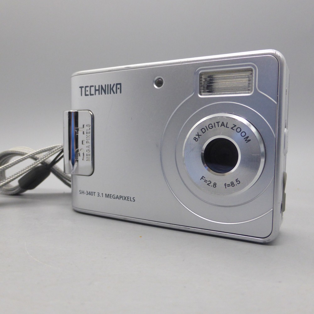 Technika SH-340T 3.1MP Compact Digital Camera Silver Tested