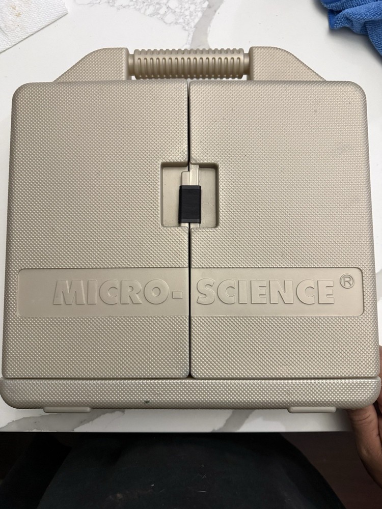 Micro-Science Complete Microscope Set with Accessories and Slides