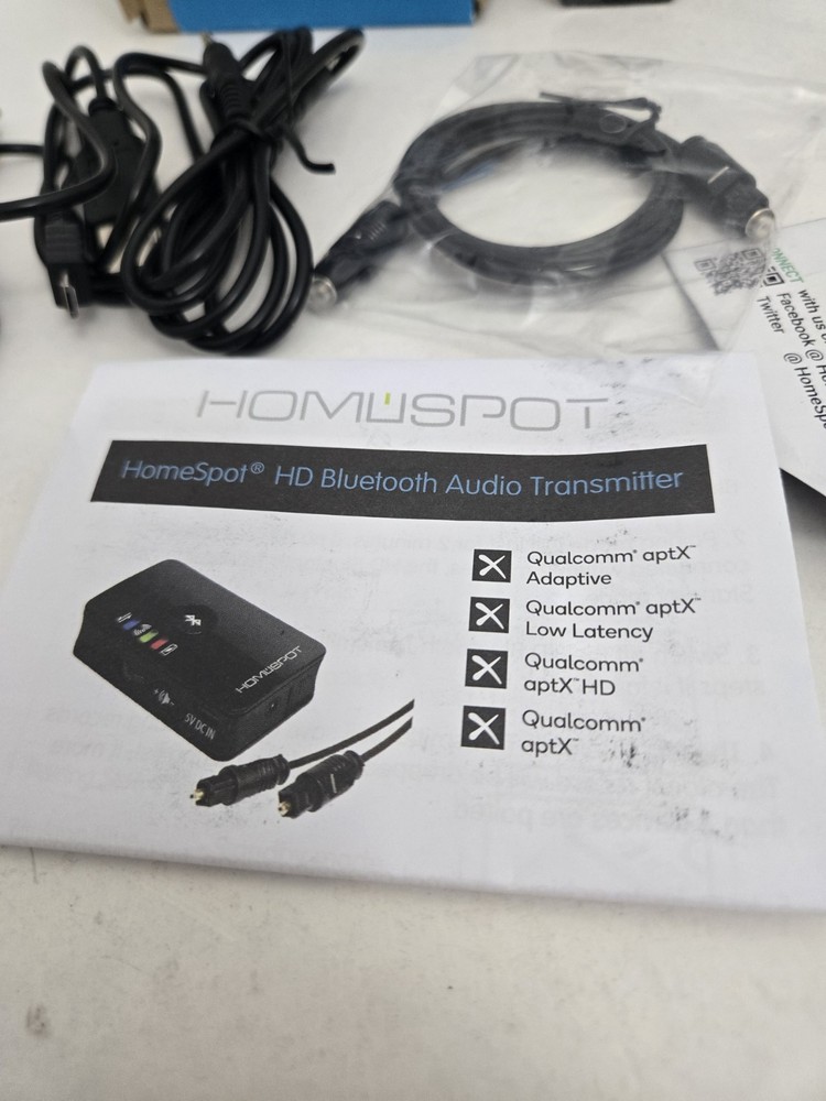 Homespot HD Bluetooth Audio Transmitter