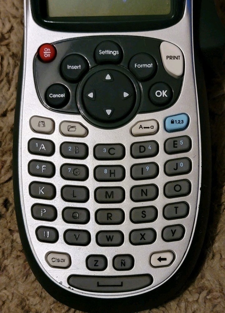 Dymo LETRA TAG HANDHELD LABEL MAKER Tested Works