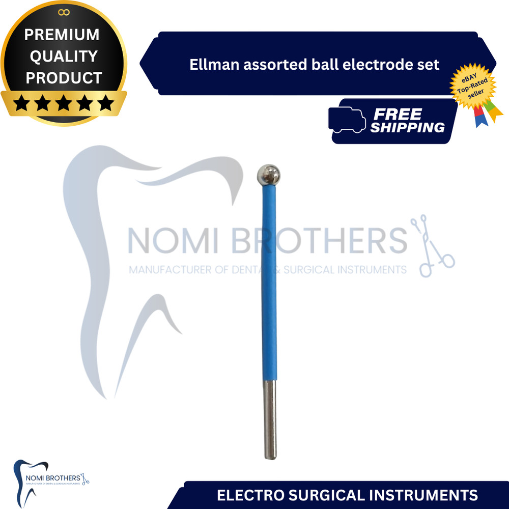 Ellman Assorted Ball Electrodes Set XD D11 D10 D9 D8 D3 5Pc Electrosurgery