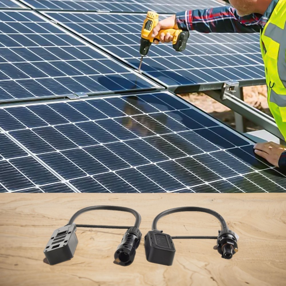 Solar Accessory Solar Connector Cable Connector Reliable 1500V/30A Fast