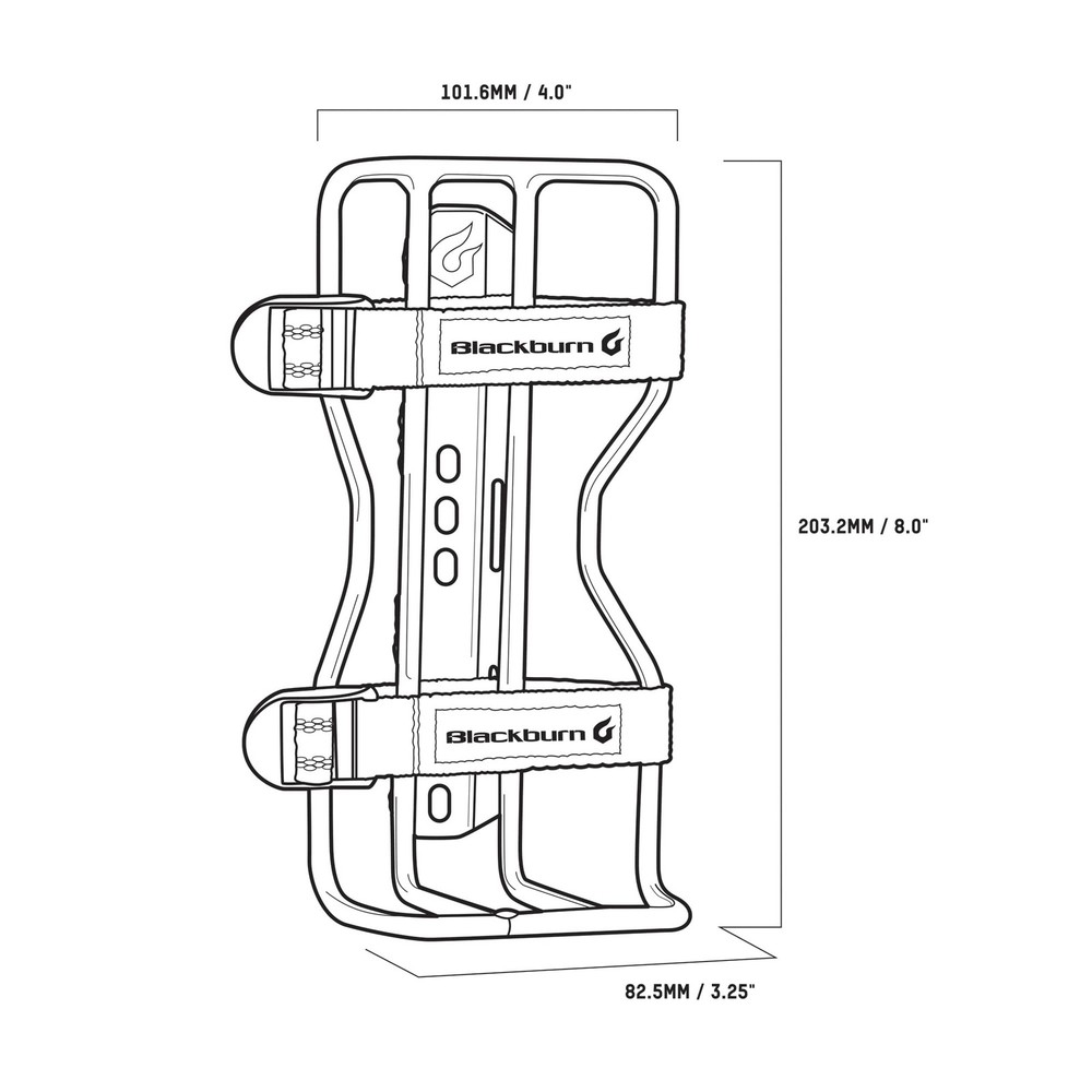 Water Bottle Cage for Cargo Bikes Durable, Versatile, One Size Fit