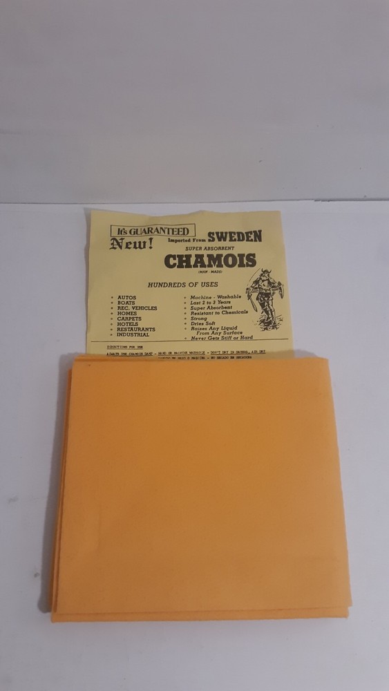 Super Absorbent Chamois From Sweden New