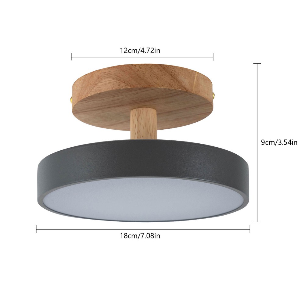 4.72 In Led Ceiling Light Adjustable Color & Brightness Ceiling Light Fixtures