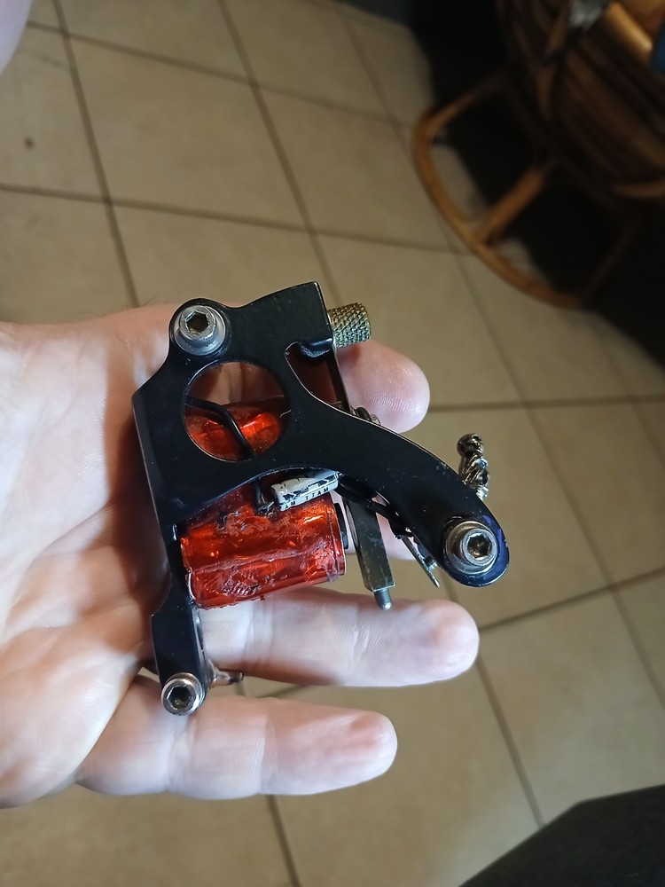 Spaulding Frame coil tattoo machine