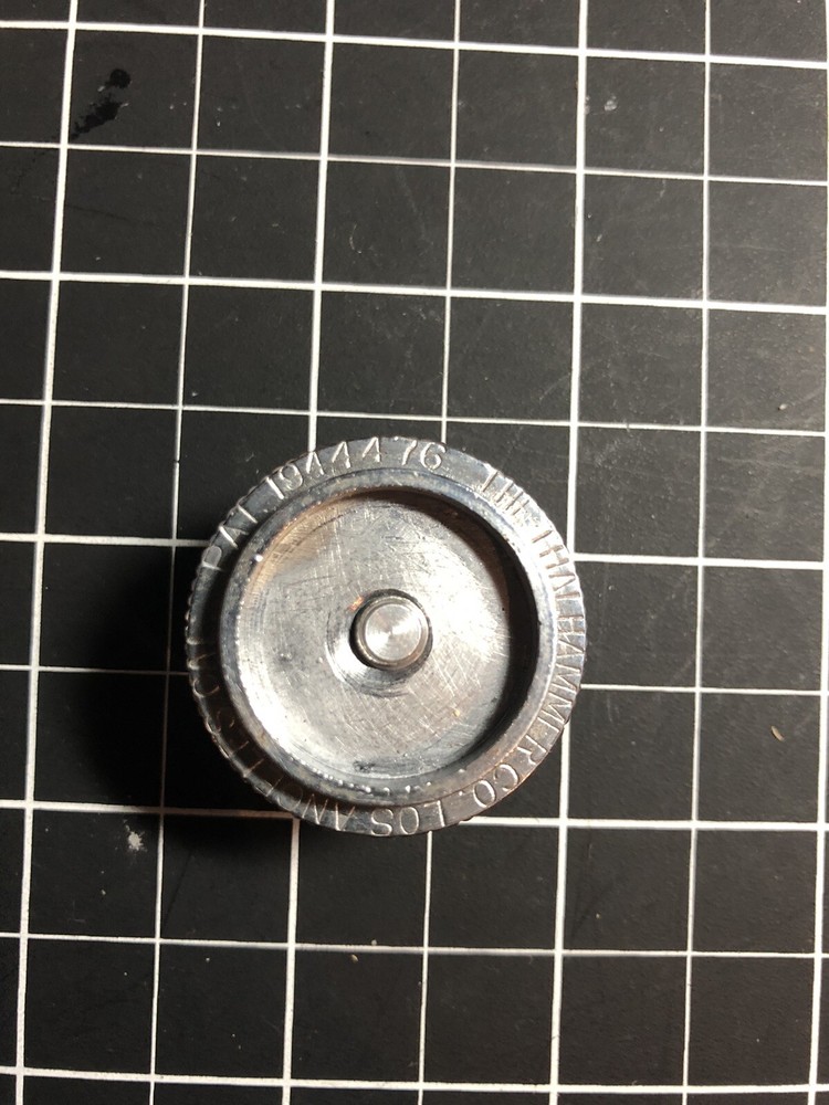 Antique Spotting Scope Cap