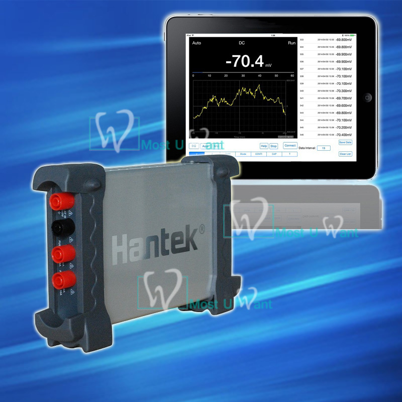 Hantek Digital USB Data Logger Voltage Recorder Bluetooth True RMS iPad-Support