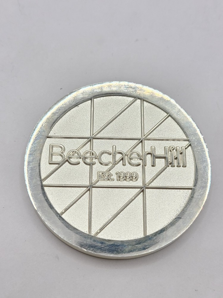 BeecherHill 25th Anniversary Medal Medallion Coin 2"