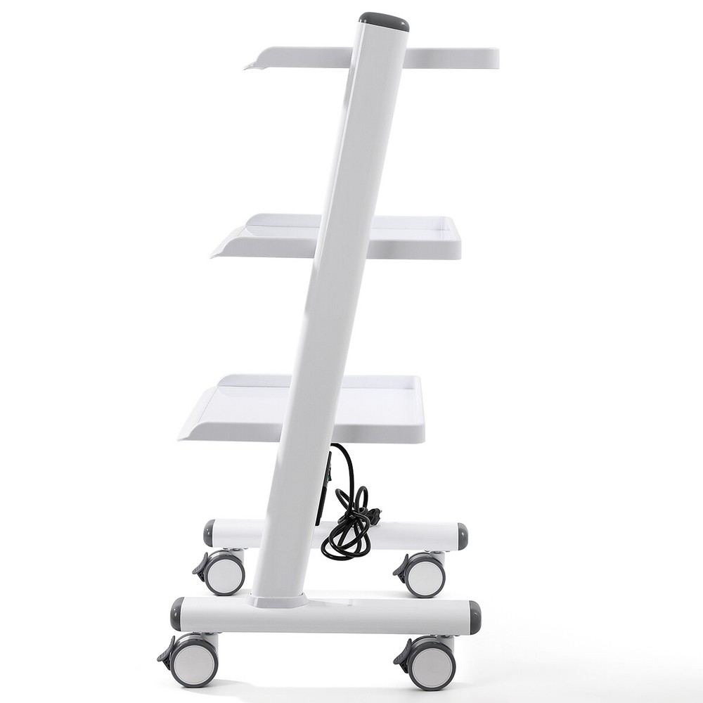 3Layer Dental Mobile Cabinet Trolley Built-in Socket/Trolley & Auto-water System