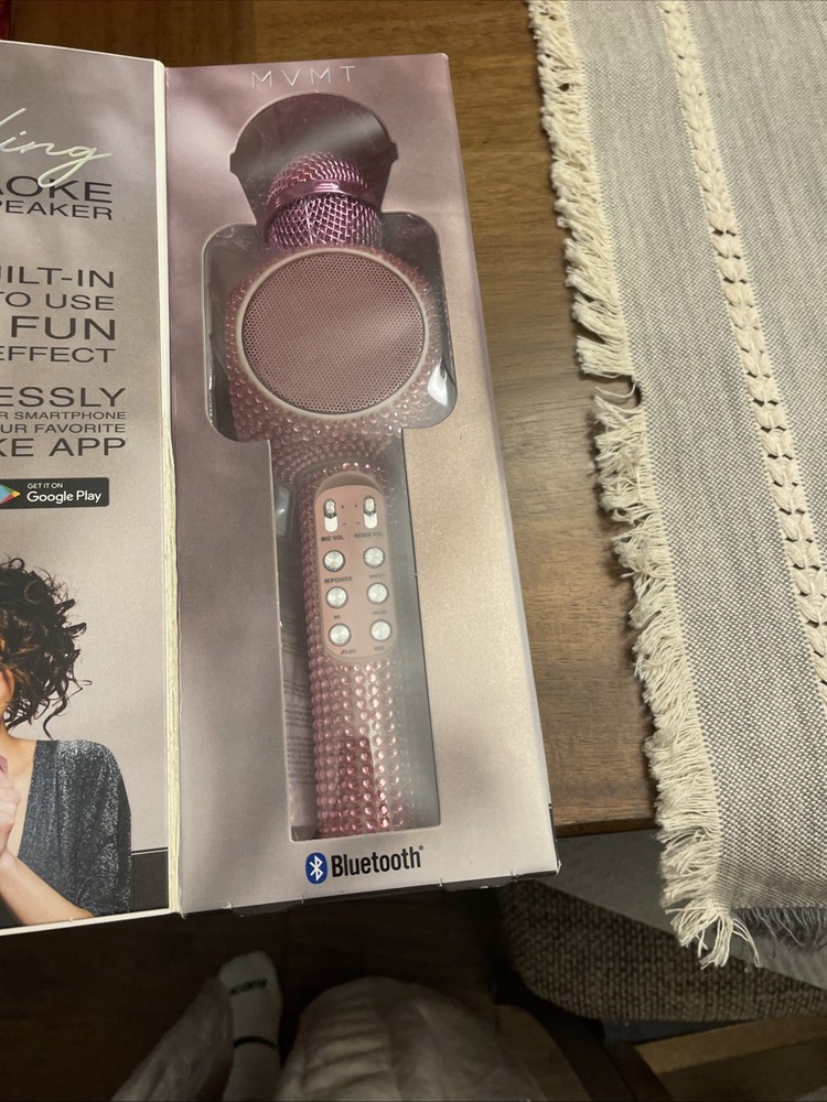 MVMT Bling Karaoke Mic & Speaker BLUETOOTH