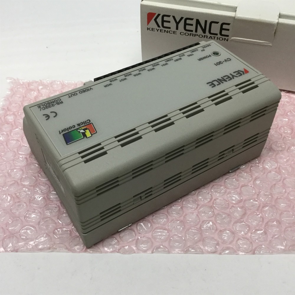 Keyence CV-301 Compact Machine Vision Color System Camera Controller Module