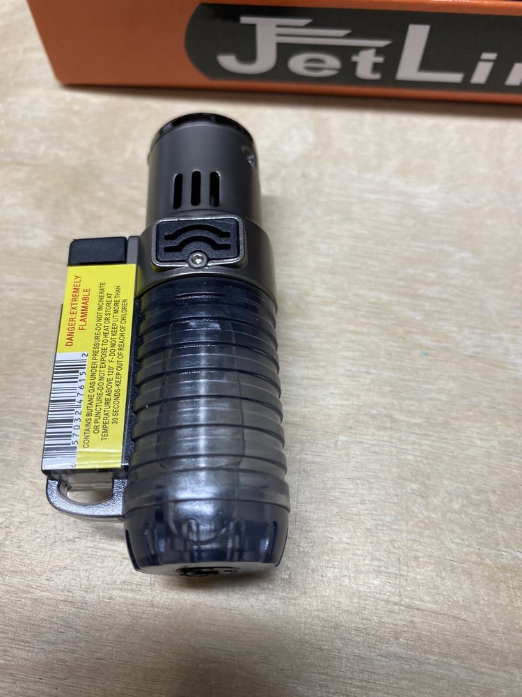 Jetline Super Torch Triple Jet Flame - Black - New