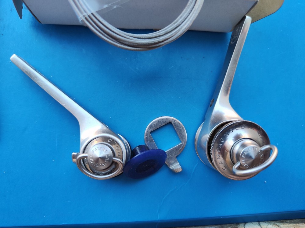 CAMPAGNOLO CONTROL KIT RECORD SYNCRO 2 IN ORIGINAL BOX LEVE COMANDO