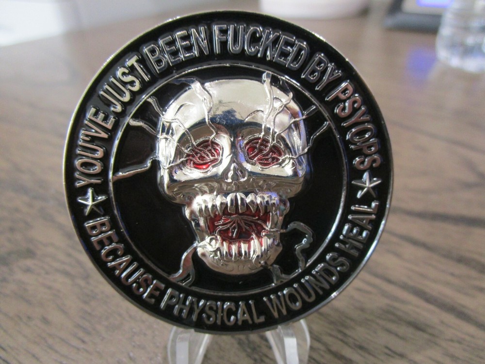 MISOC Military Information Support Command PSYOPS SOCOM Army Challenge Coin